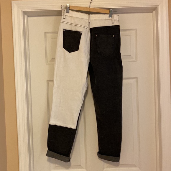 Boohoo Blue - Black and White Jeans - Picture 13 of 13